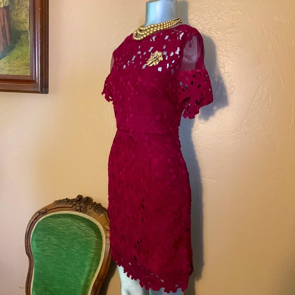 Romeo & Juliet Couture Giupure Dress. SZ L - Picture 3 of 6